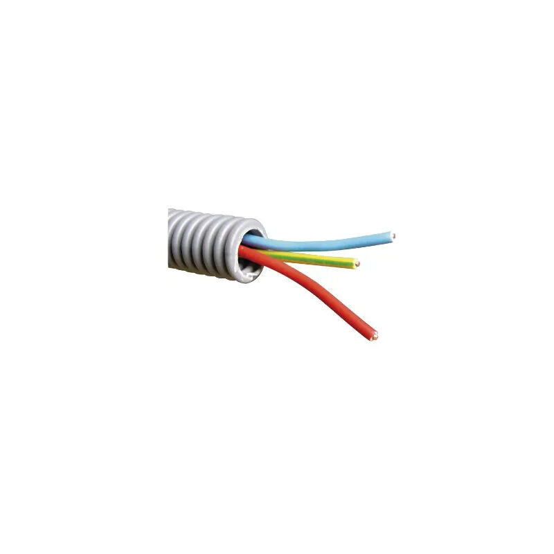 foto del prodotto zenitech guaina precablata 3g2.5 icta, diametro 20mm, lunghezza 25m.