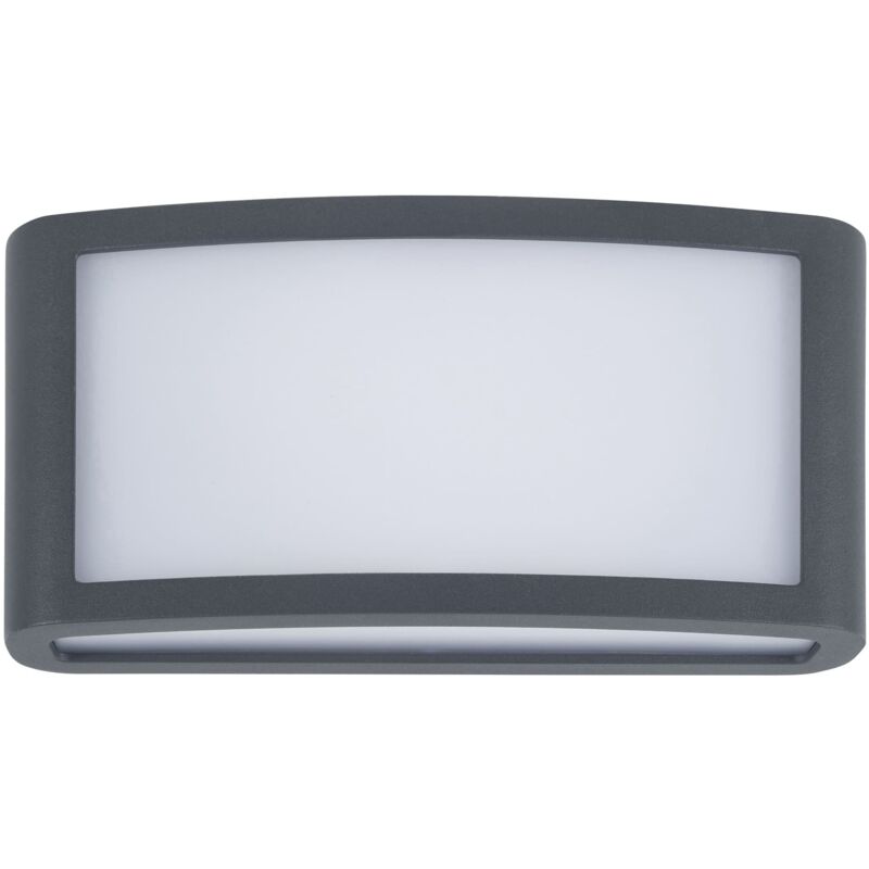 foto del prodotto zenitha aplique exterior negro con led blanco c lido 3000k
