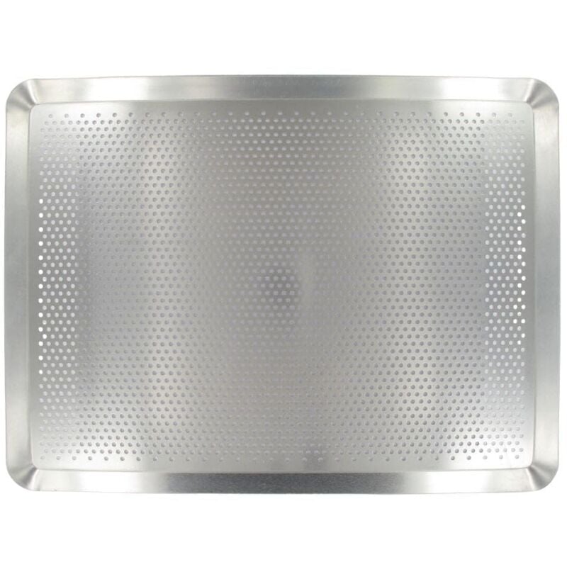 foto del prodotto zenker 1540350 teglia forata in alluminio, piano cottura, piano forato, alluminio, 40 x 30 x 1,5 cm, colore grigio