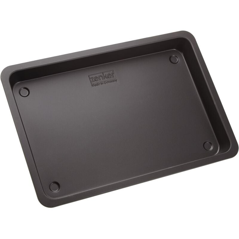 foto del prodotto zenker black metallic teglia stampo rettangolare rivestimento in antiaderente teflon, 42 x 29 cm