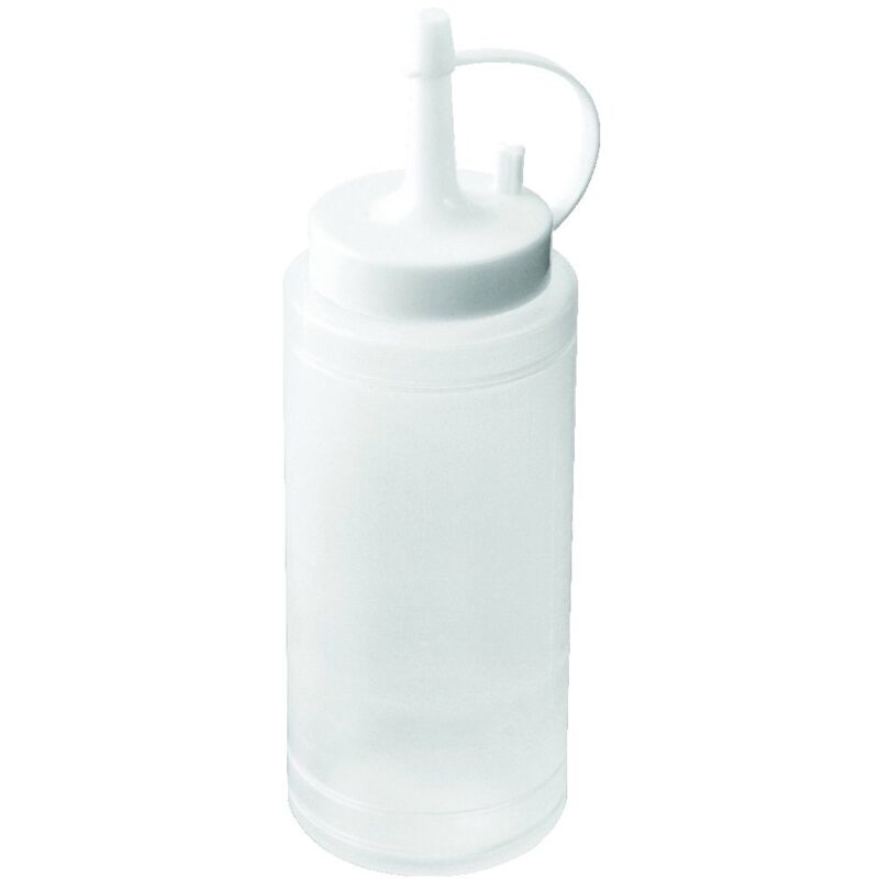 foto del prodotto zenker dispenser plastica morbida dotato di beccuccio a cono colore trasparente , quantit 1 pezzo, nc fackelmann