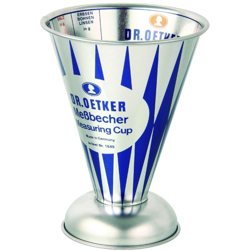 immagine 0 del prodotto zenker dr. oetker cups and bowls misurino graduato in banda stagnata, acciaio, argento