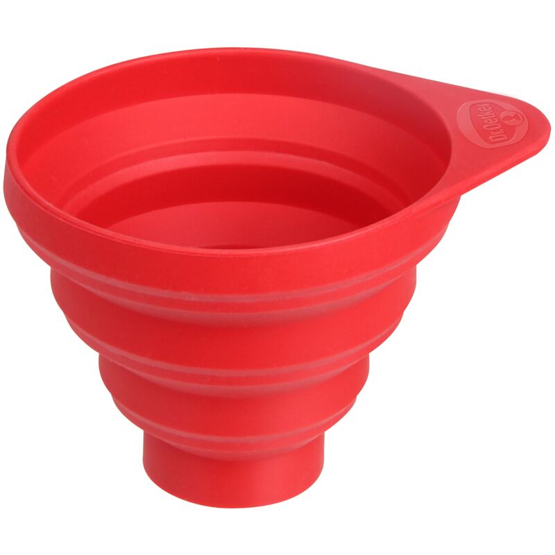 foto del prodotto zenker dr. oetker dr.oetker imbuto in silicone per conserve colore rosso , quantit 1 pezzo, red, 8 x 8 x 10 cm