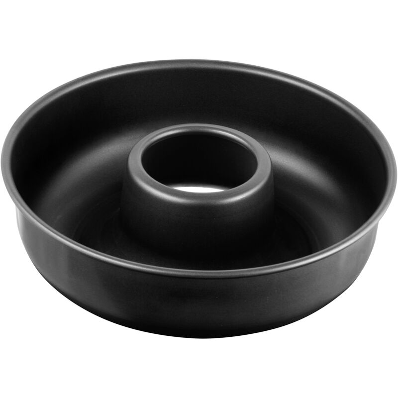 foto del prodotto zenker stampo per ciambella liscia con foro centrale 28 x 7cm, in acciaio carbon steel con rivestimento antiaderente, per casatiello, tortano e