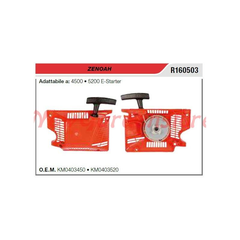 foto del prodotto zenoah avviamento motosega 4500 5200 e starter r160503