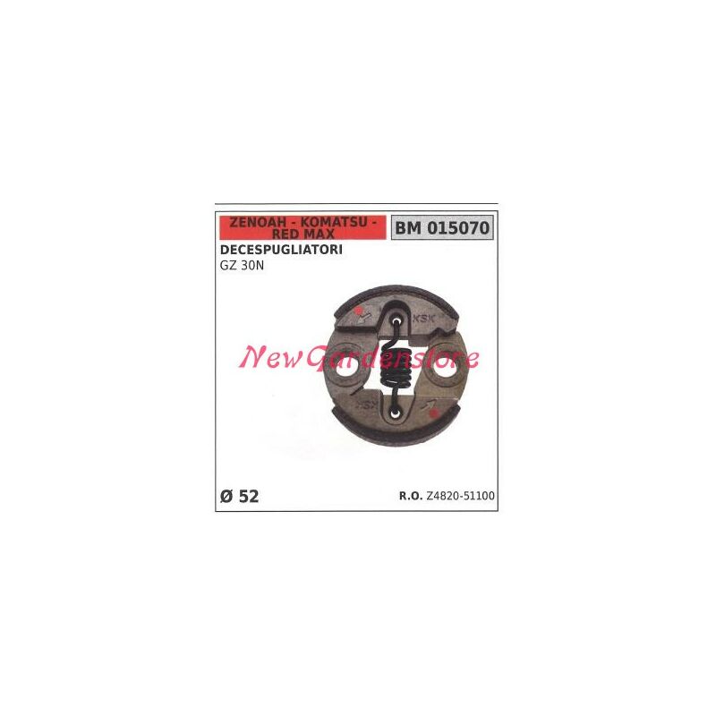 foto del prodotto zenoah frizione completa motore decespugliatore gz 30n 015070