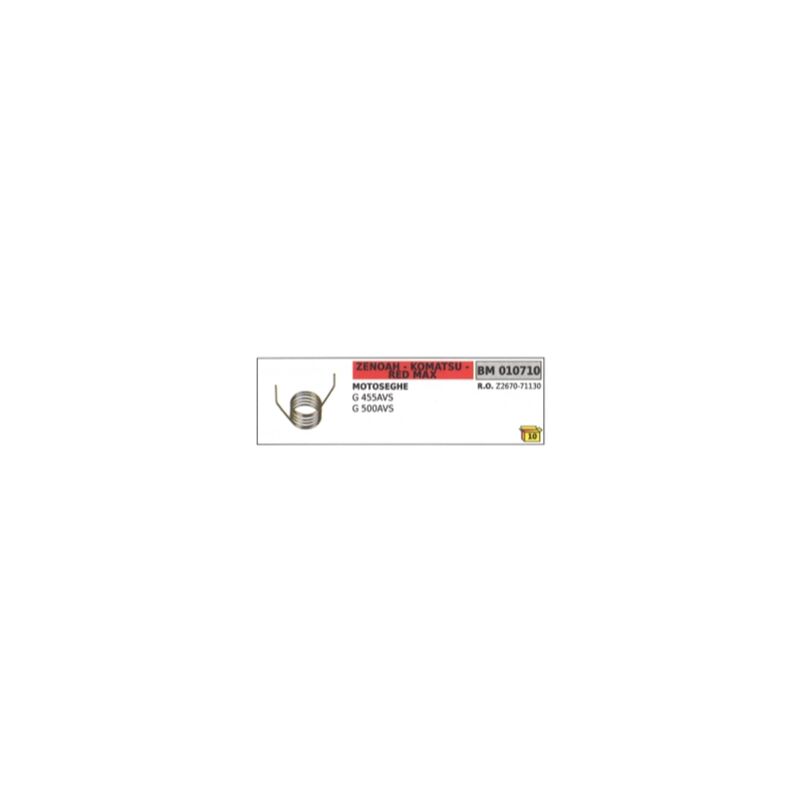 foto del prodotto zenoah molla saltarello avviamento compatibile motosega g455avs g500avs 010710