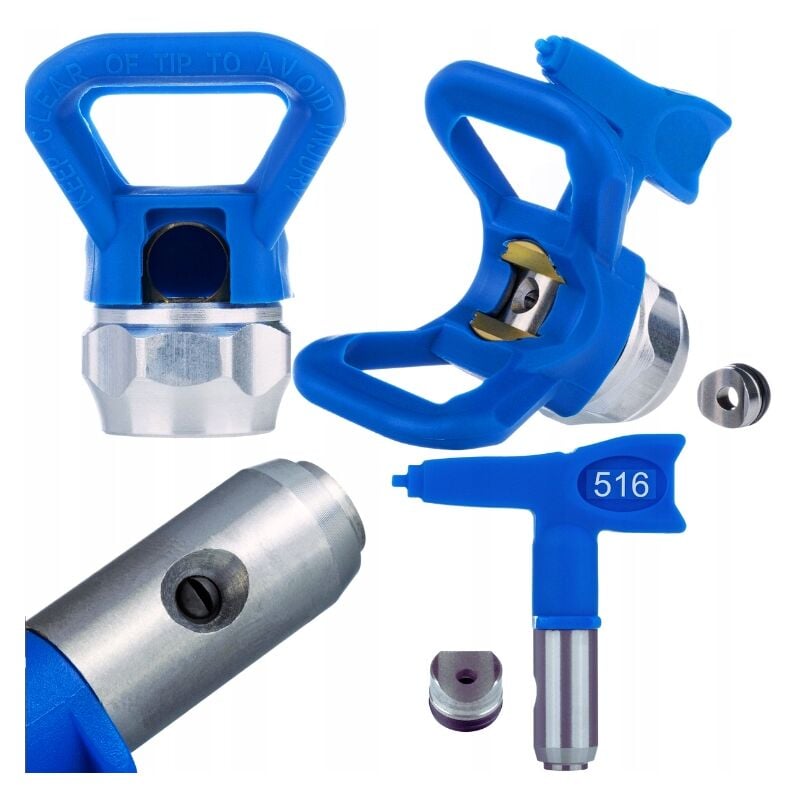 foto del prodotto zenthril ugello per verniciatura a bassa pressione zenthril softflow, modello 516 copriugello fflp