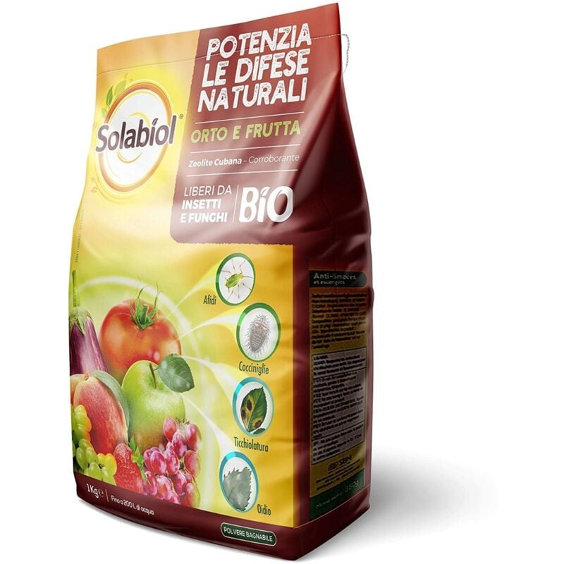 foto del prodotto zeolite polvere di roccia 1 kg bio solabiol
