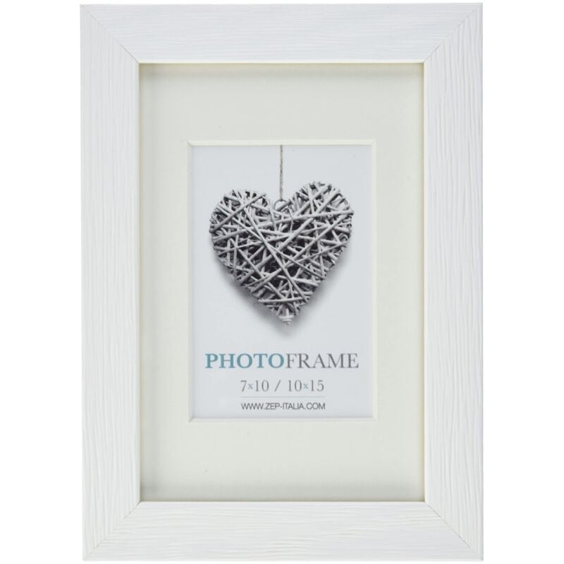 foto del prodotto zep regent 10,2 cm cornice portafoto, legno, bianco, 7 x 10 10 x 15 cm