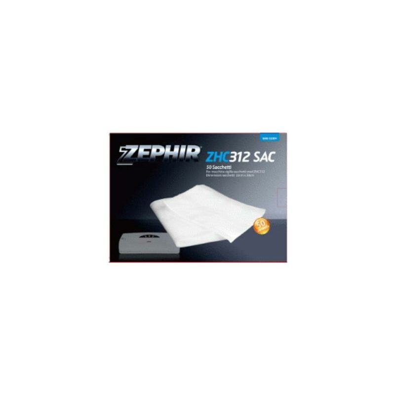 foto del prodotto zephir 50 sacchetti per macchina sottovuoto da 22x30 cm zhc312sacc per una perfetta conservazione degli alimenti.