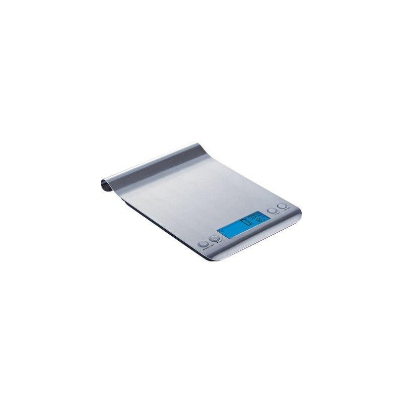 foto del prodotto zephir bilancia digitale cucina zhs520 kg 5 gr 1 acciaio 2xaa non incluse