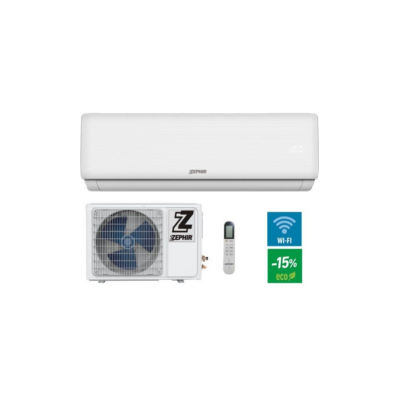 foto del prodotto zephir climatizzatore wireless compatibile con assistenti vocali ztq 12000 wifi
