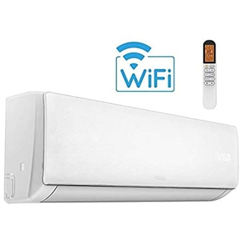 foto del prodotto zephir climatizzatore ztq wi unita interna esterna 12000 btu wifi smart ztq12000wifi 