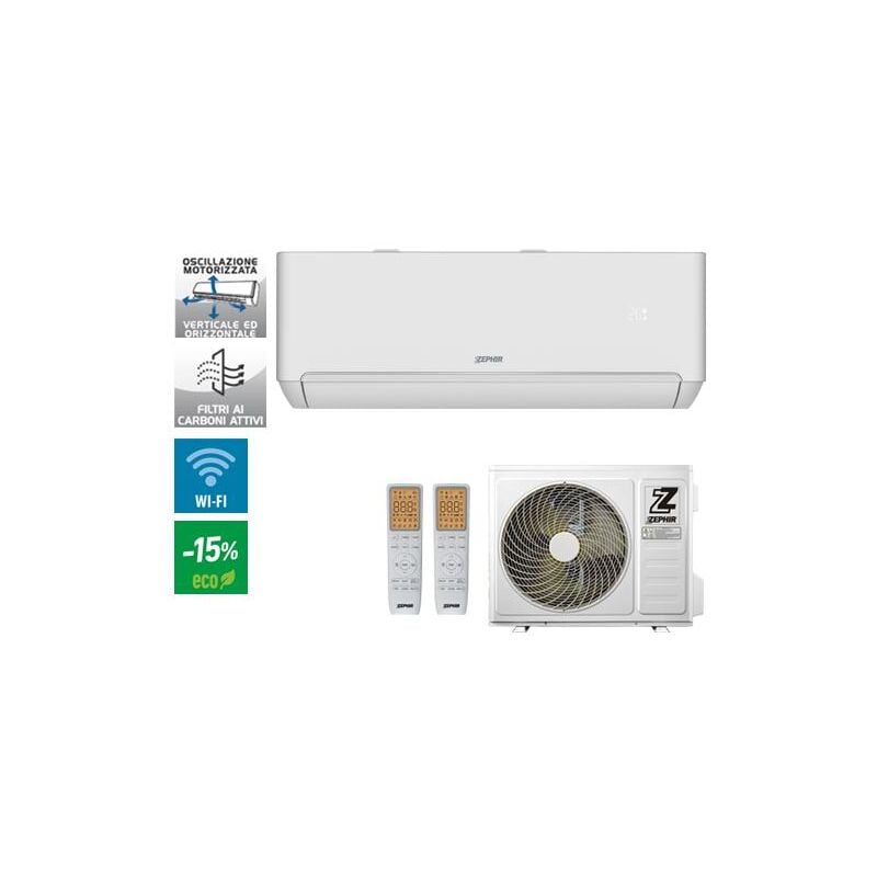 foto del prodotto zephir climatizzatori ztq 9000wifi