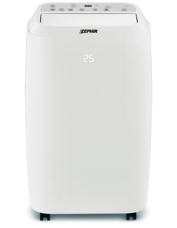 foto del prodotto zephir condizionatore portatile12000btu a pompa di calore zpo12000h