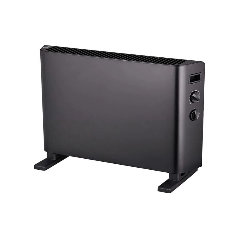 foto del prodotto zephir termoconvettore da pavimento 2000w nero