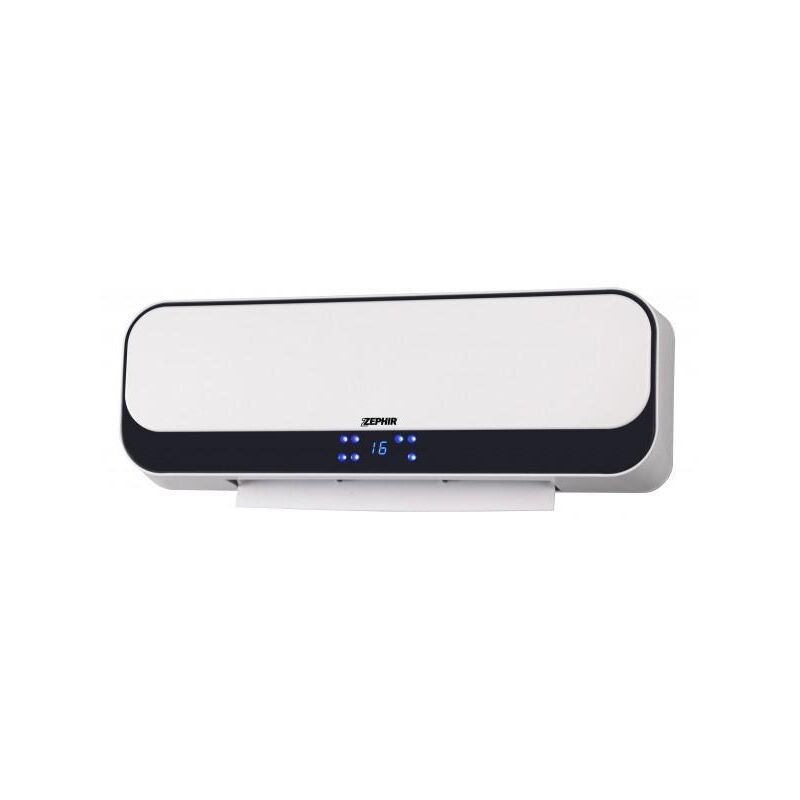 foto del prodotto zephir termoventilatore ceramico a parete westim 1000 2000w bianco zmw3023b