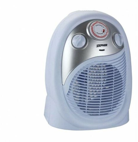 foto del prodotto zephir termoventilatore da bagno 200w c/timer 24/h on-off