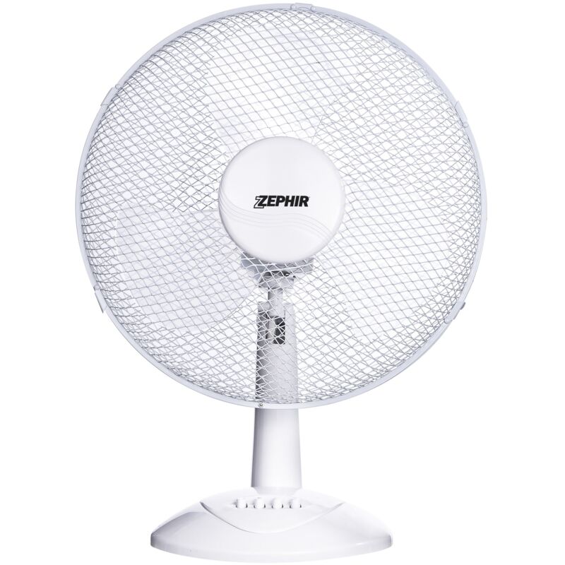 foto del prodotto zephir ventilatore tavolo bianco pala 30