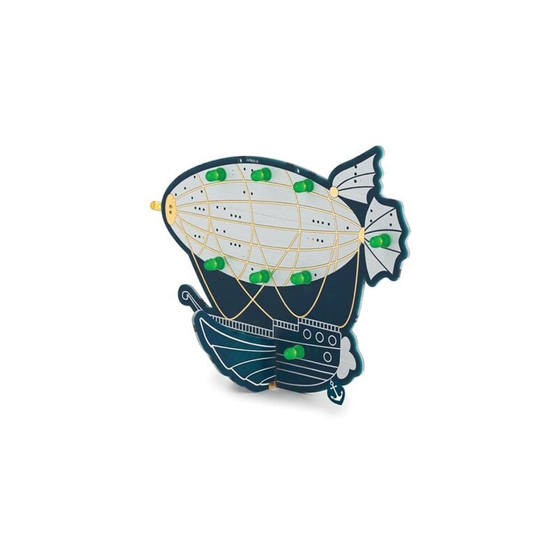 foto del prodotto zeppelin dal design retr kit didattico di saldatura