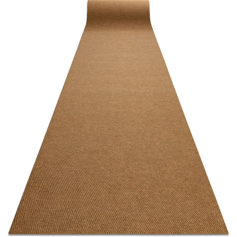 foto del prodotto zerbino antiscivolo per metri lineari vigor esterno, interno noce di cocco marrone 0226 100cm brown 100x170 cm