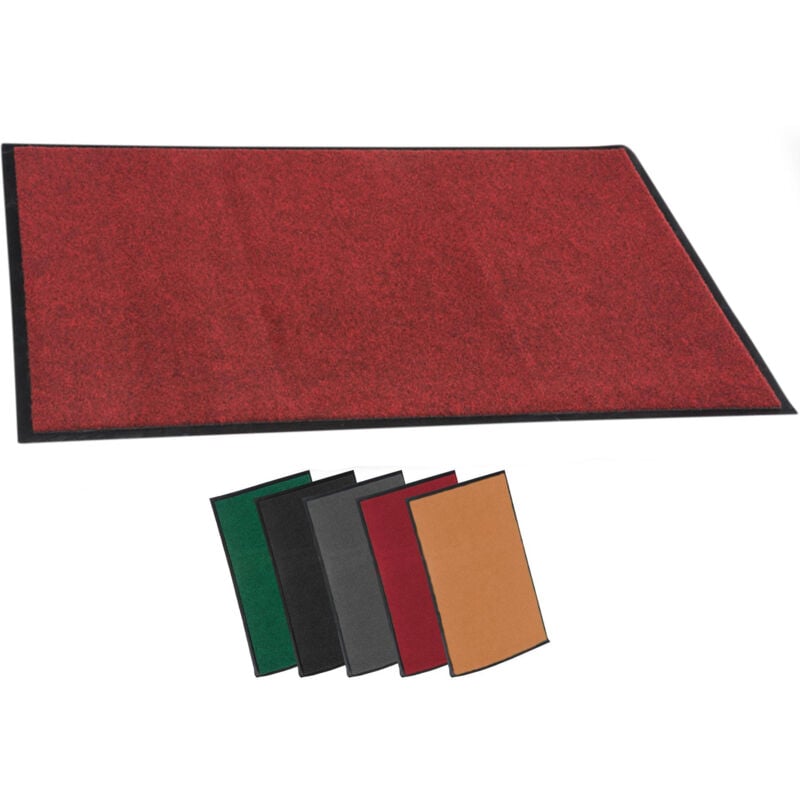 foto del prodotto zerbino antiscivolo rosso 40x60 cm