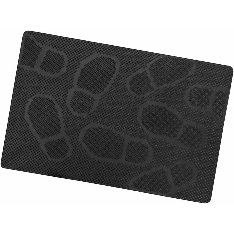foto del prodotto zerbino gomma ingresso raschiafango dentato robusto antiscivolo 40x60 cm 100 made in italy