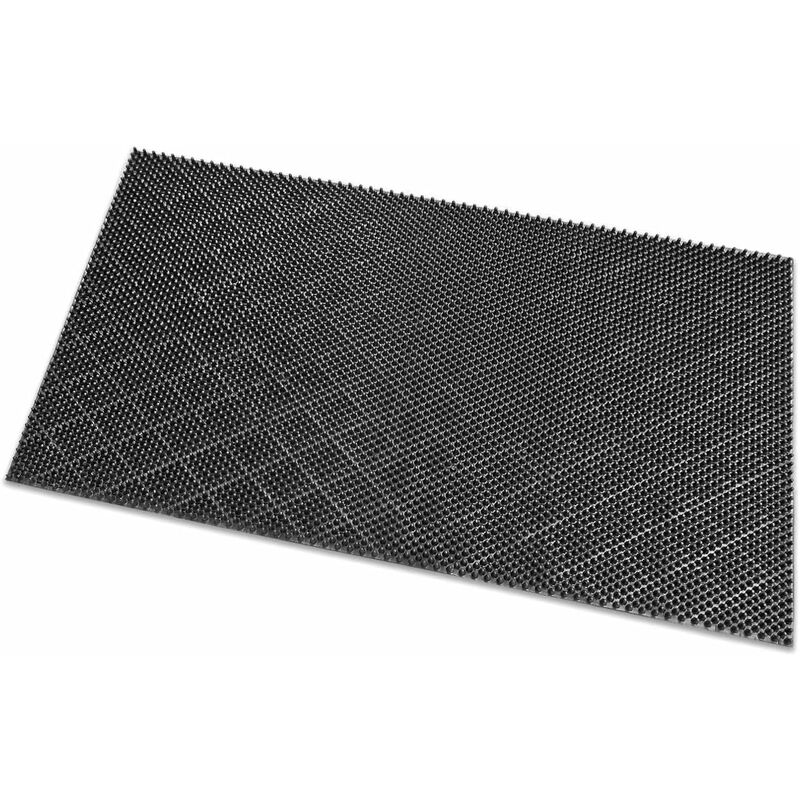 foto del prodotto zerbino gomma morbido 40x70 cm antiscivolo raschiafango drenante 100 made in italy