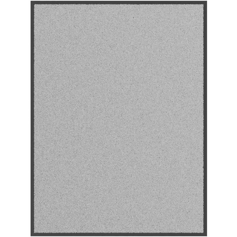 foto del prodotto zerbino grigio 80x120 cm vidaxl