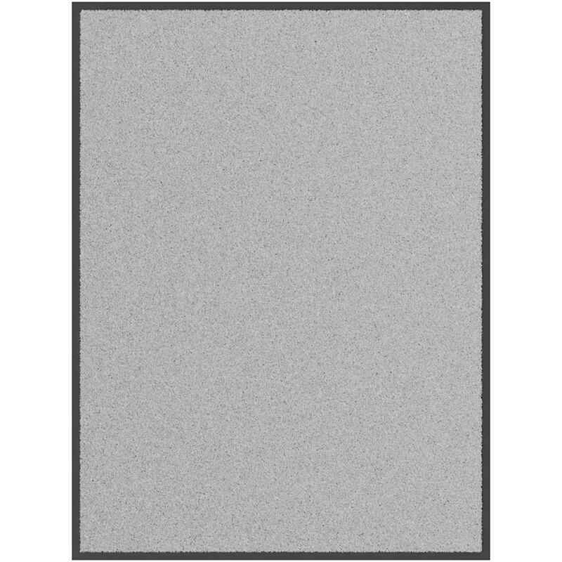 foto del prodotto zerbino grigio 90x120 cm vidaxl
