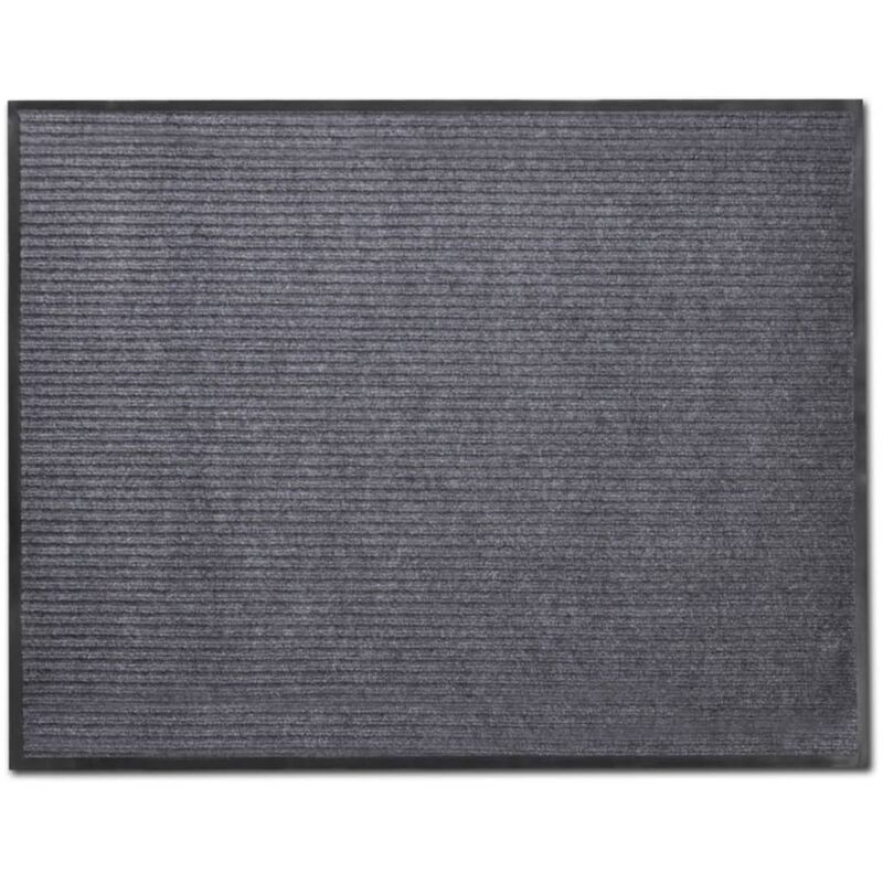 foto del prodotto zerbino grigio pvc 90 x 60 cm