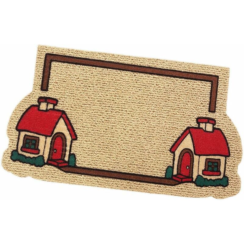 foto del prodotto zerbino ingresso antiscivolo asciugapassi entrata assorbente rettangolare 40x70 cm i