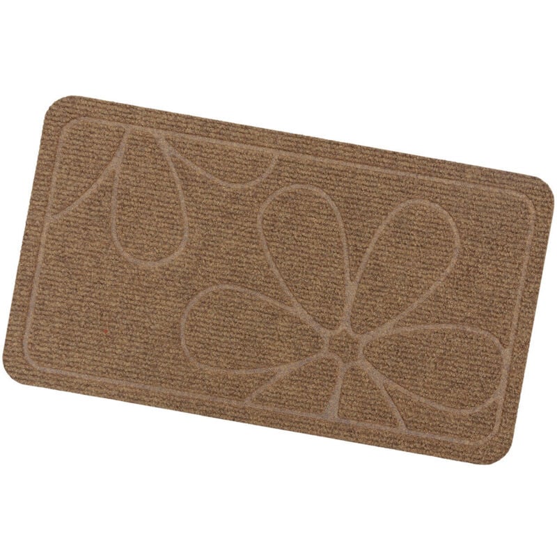 foto del prodotto zerbino ingresso assorbente antiscivolo asciugapassi interno esterno 100 made in italy beige