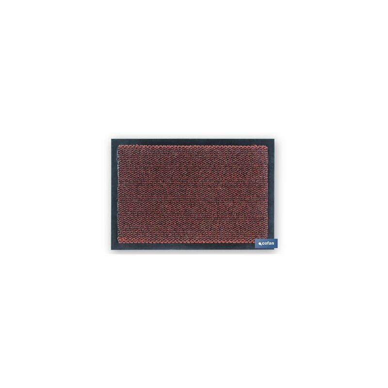 foto del prodotto zerbino interno in polipropilene 40x60 cm rosso