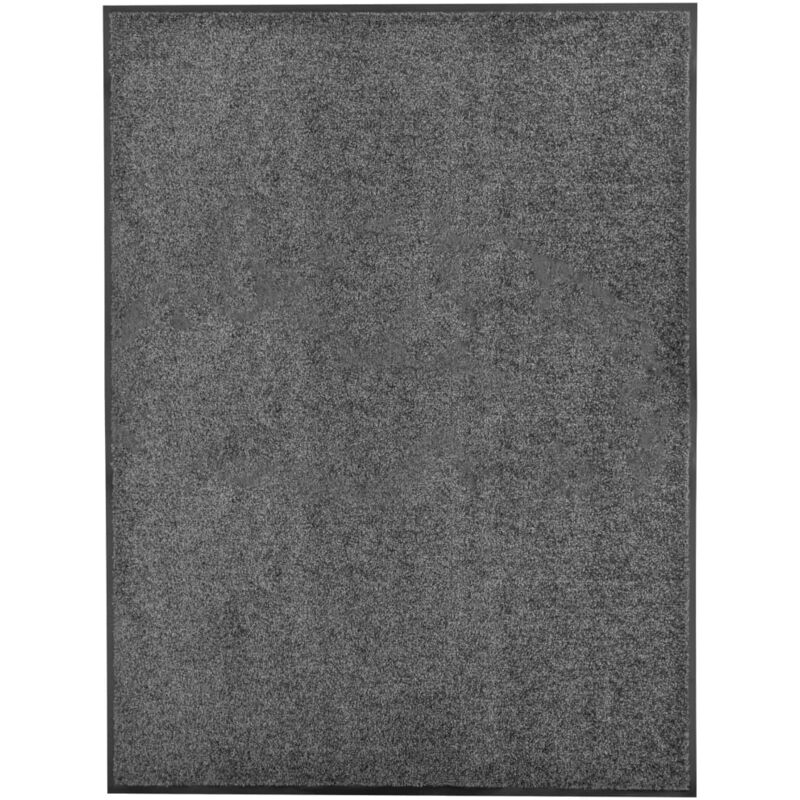 foto del prodotto zerbino lavabile antracite 90x120 cm vidaxl