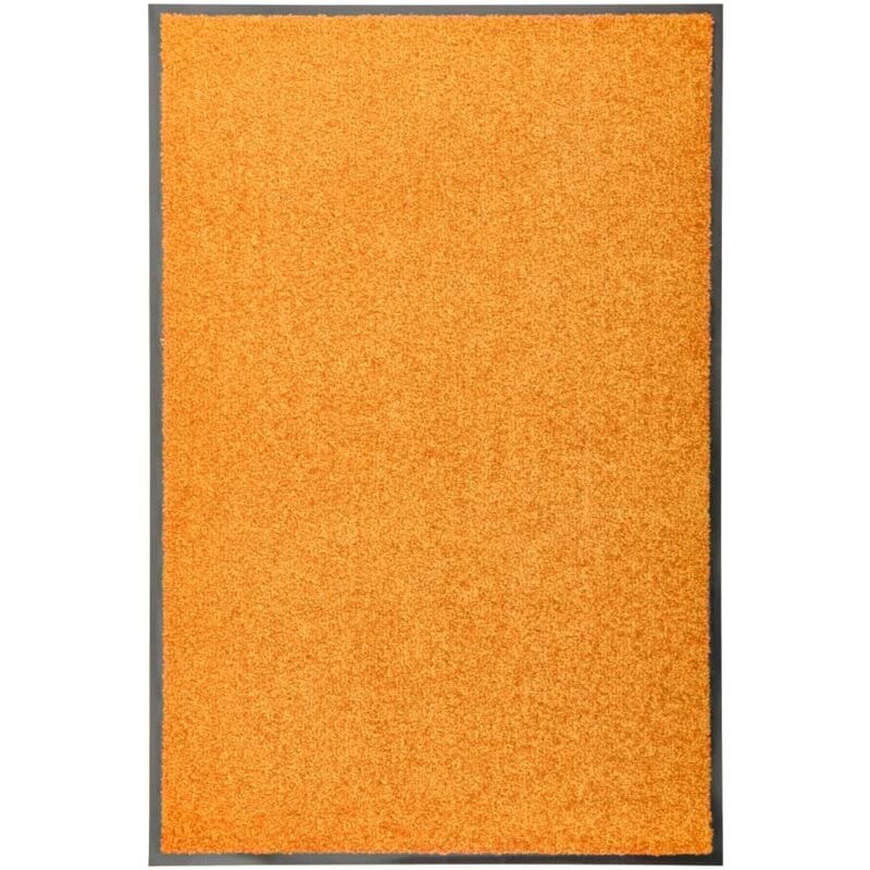 foto del prodotto zerbino lavabile arancione 60x90 cm vidaxl