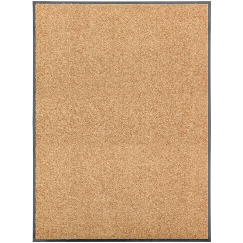 foto del prodotto zerbino lavabile crema 90x120 cm vidaxl