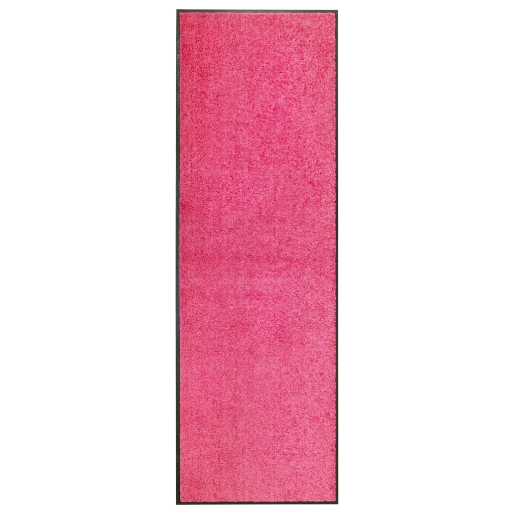 foto del prodotto zerbino lavabile rosa 60x180 cm