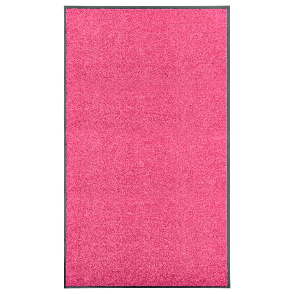 foto del prodotto zerbino lavabile rosa 90x150 cm vidaxl