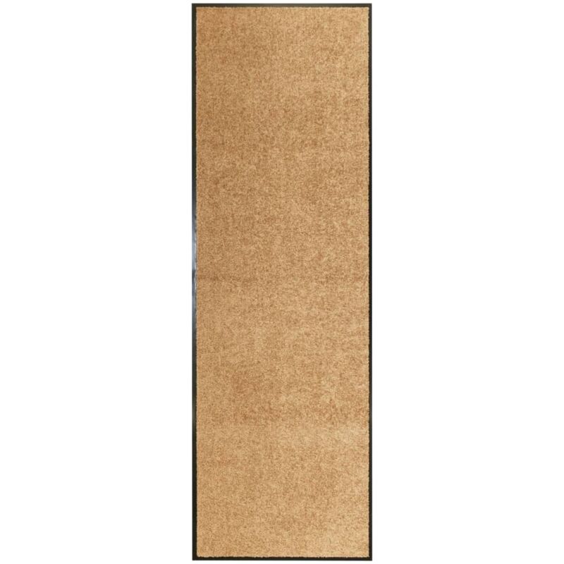 foto del prodotto zerbino lavabile zerbine interno ed esterno crema vari dimensioni dimensioni 60x180 cm