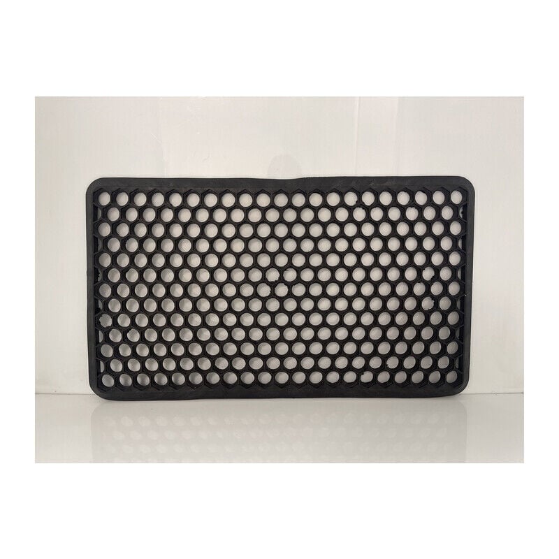 foto del prodotto zerbino nido dape nero con bordo cm.41x71