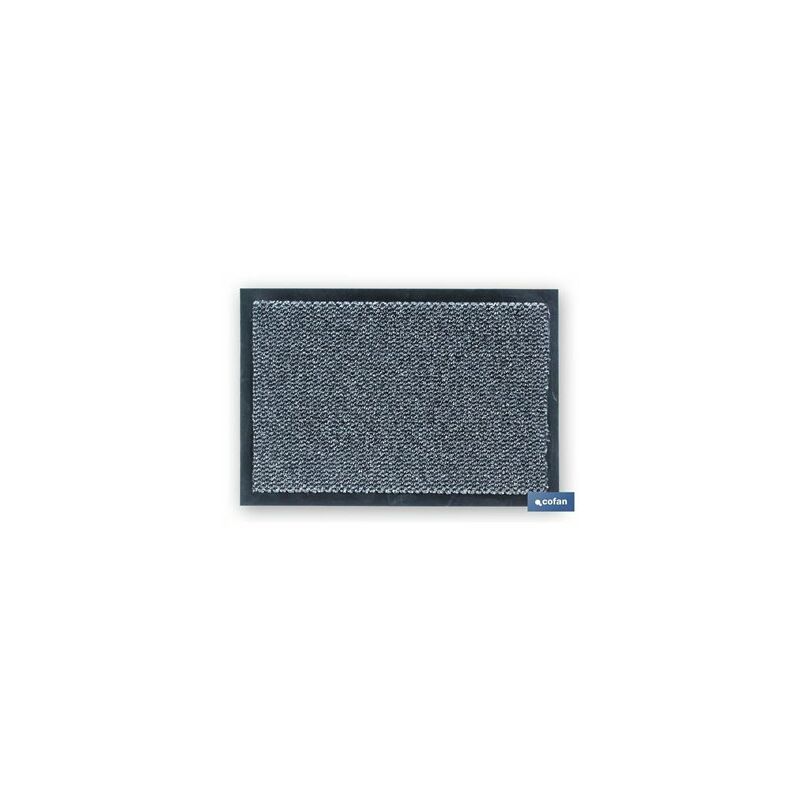 foto del prodotto zerbino per interni in polipropilene 40x60 cm grigio