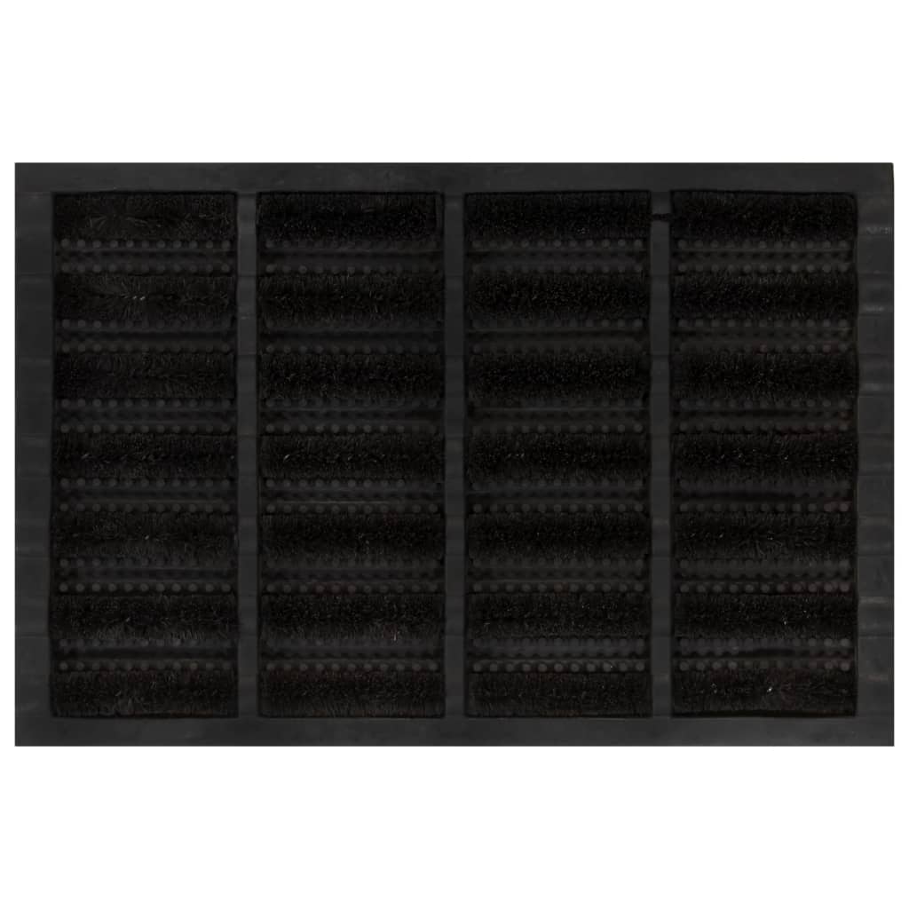 foto del prodotto zerbino rettangolare 40x60 cm in gomma e fibra di coccocod mxl 134779