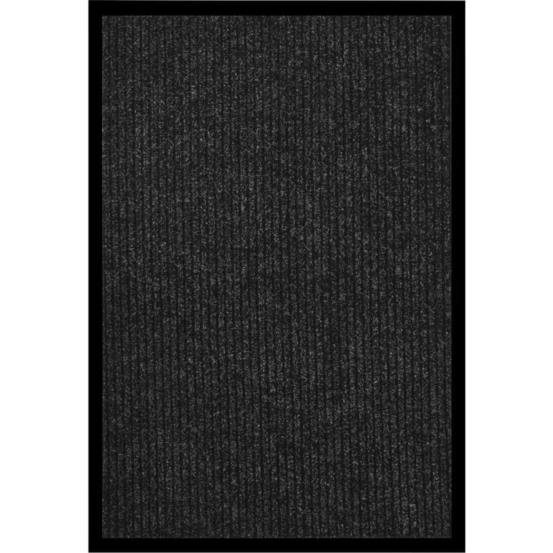 foto del prodotto zerbino striato antracite 80x120 cm vidaxl