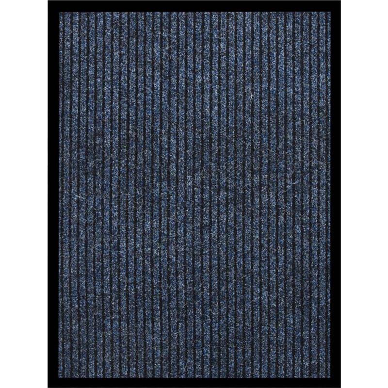 foto del prodotto zerbino striato blu 60x80 cm vidaxl