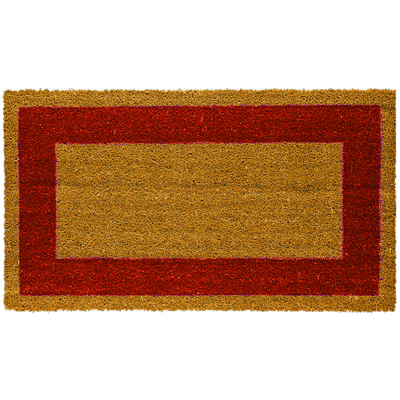 foto del prodotto zerbino super rosso spessore mm.17 cm.50x90, spessore mm.17
