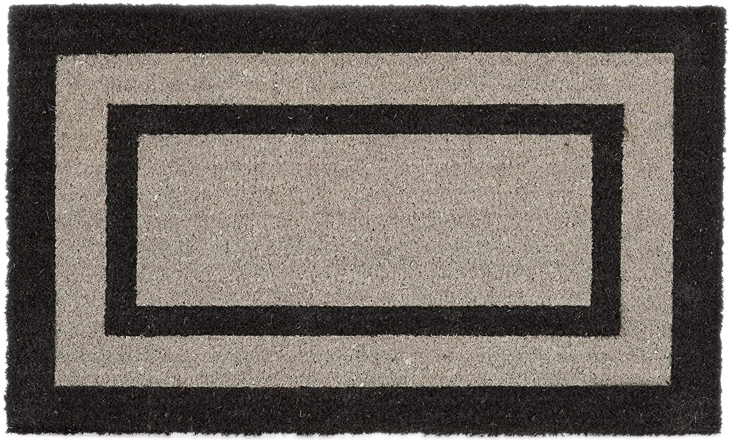 foto del prodotto zerbino tappetino porta d'ingresso asciugamano lungo piede fibra di cocco tappeto grigio 13 0001876 2/2