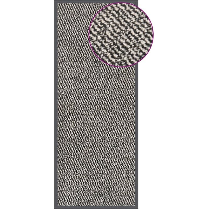 foto del prodotto zerbino trapuntato 60x150 cm marrone chiaro vidaxl