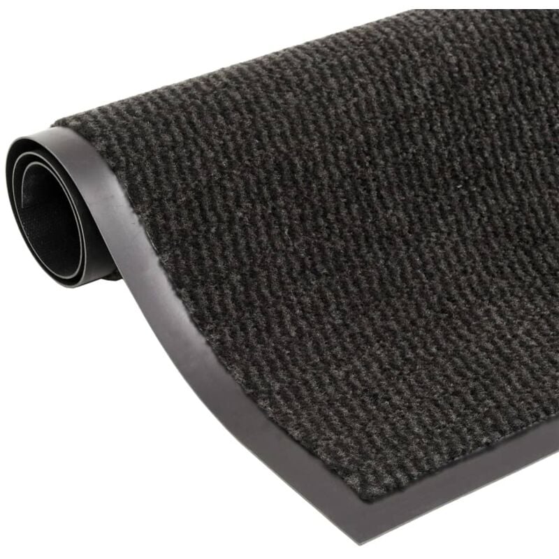 foto del prodotto zerbino trapuntato 60x150 cm nero vidaxl